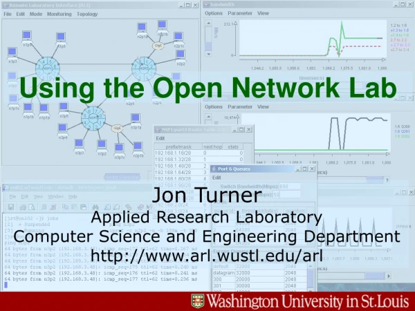 Using the Open Network Lab