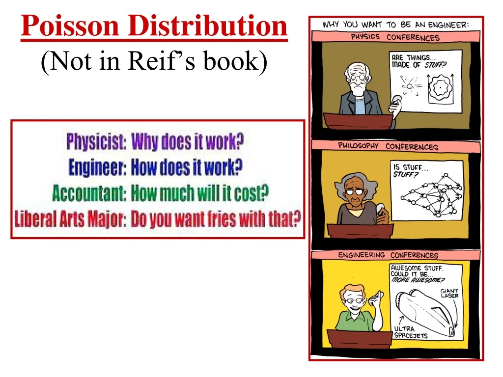poisson distribution not in reif s book