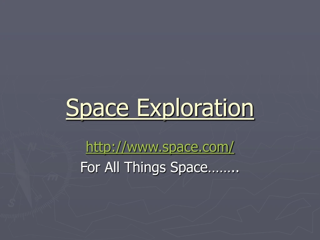 space exploration