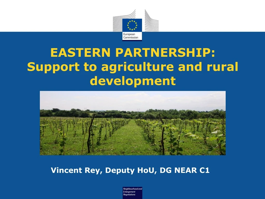 eastern partnership support to agriculture and rural development