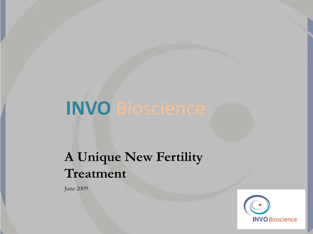 a unique new fertility treatment