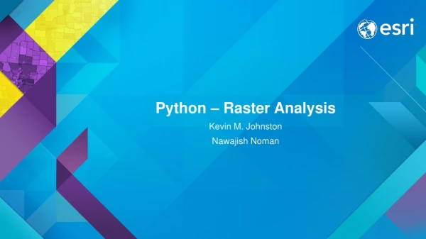 Python – Raster Analysis