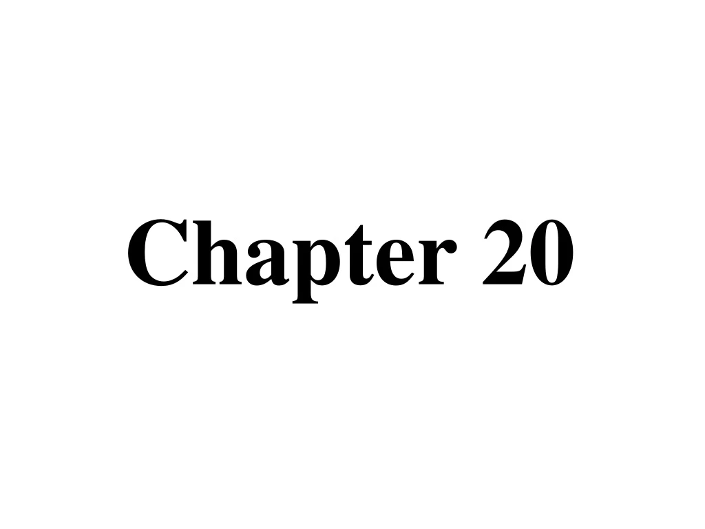 chapter 20