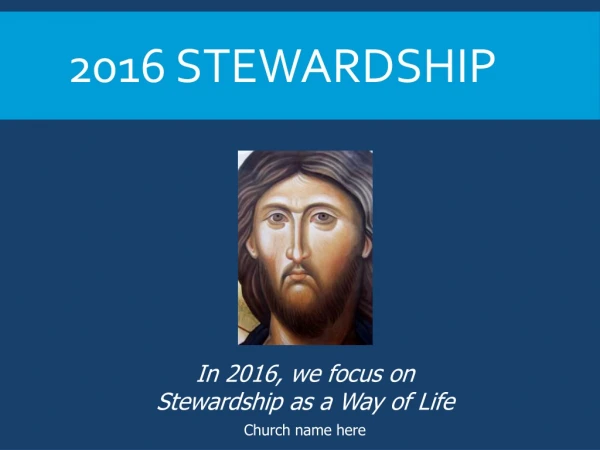 2016 STEWARDSHIP