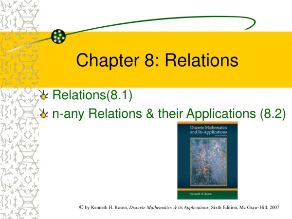 Chapter 8: Relations