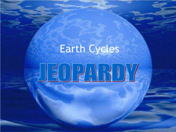 earth cycles