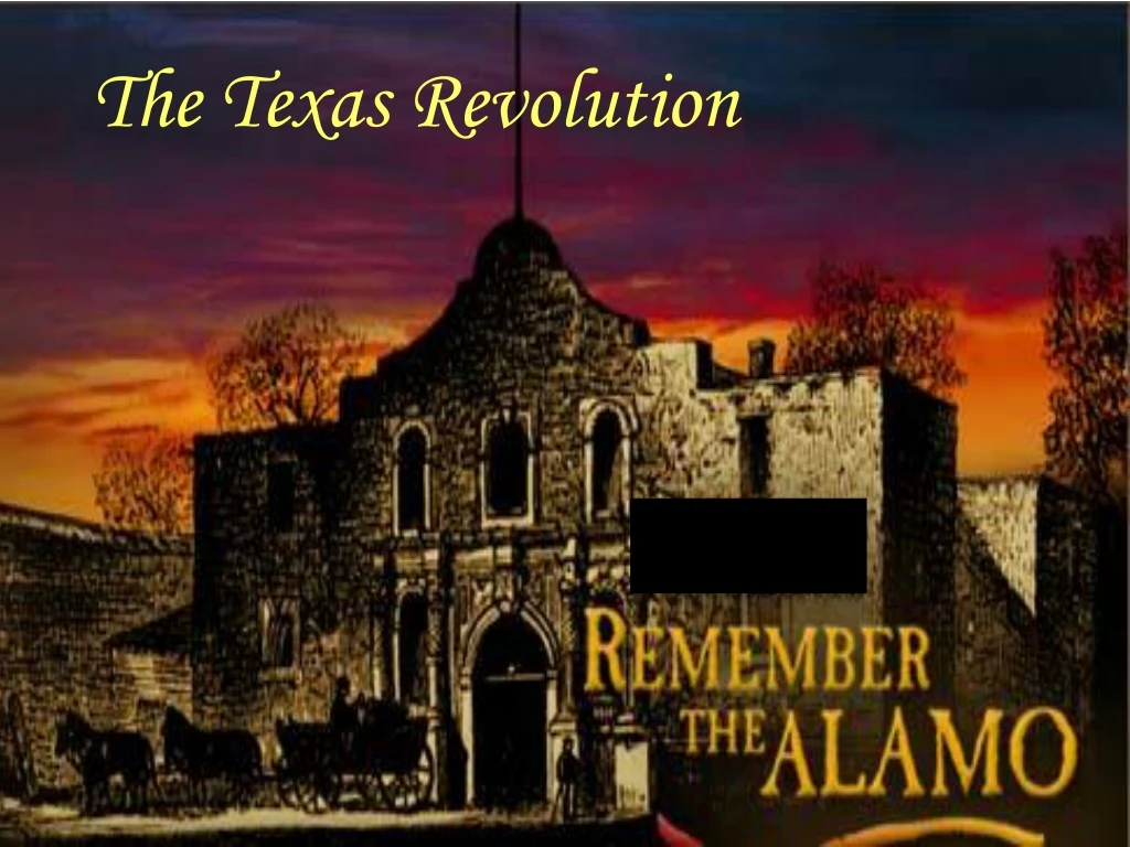 the texas revolution