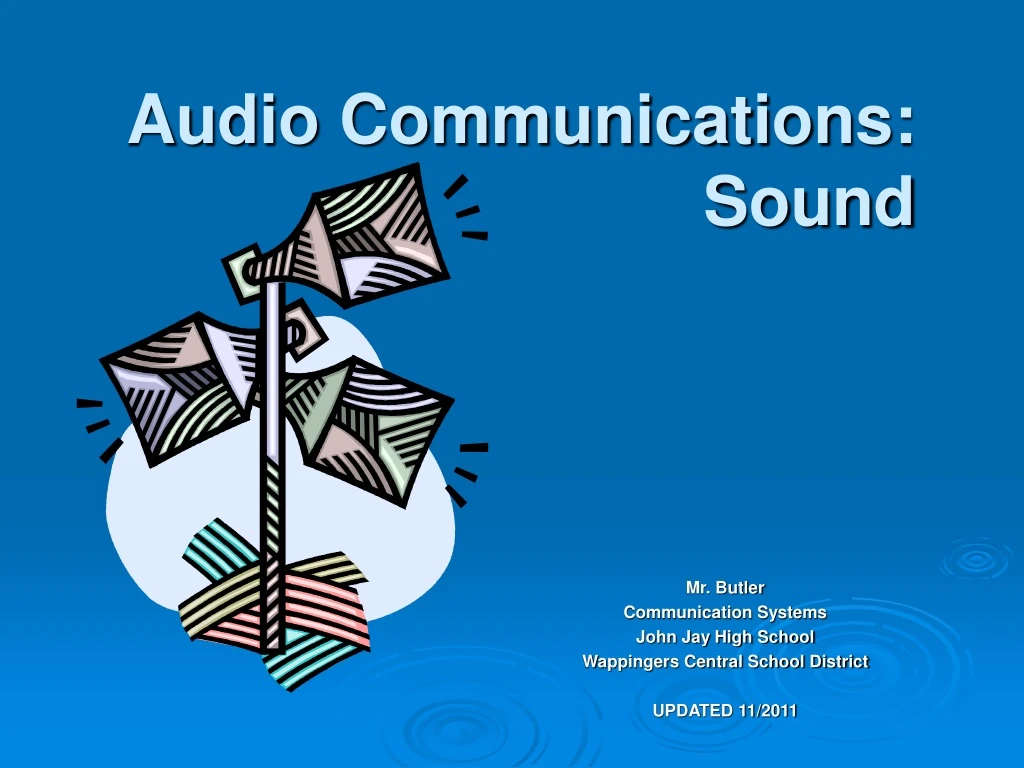 audio communications sound