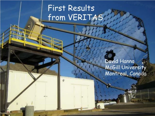 First Results  from VERITAS