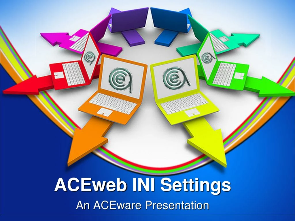 aceweb ini settings