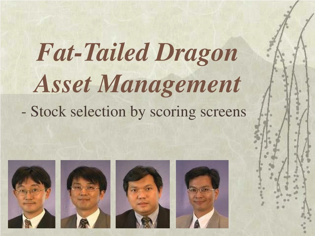 fat tailed dragon asset management