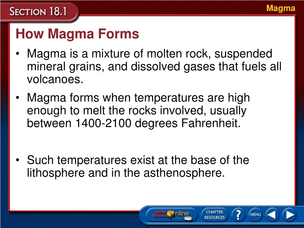 how magma forms