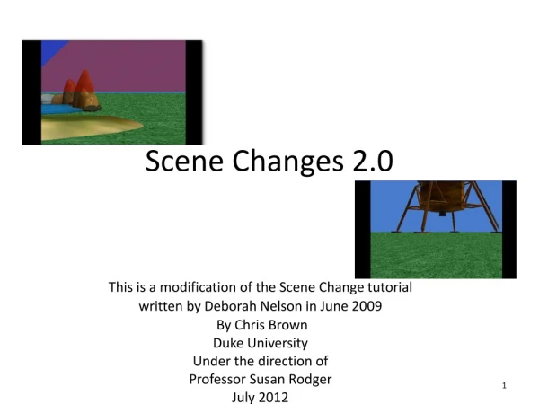 Scene Changes 2.0