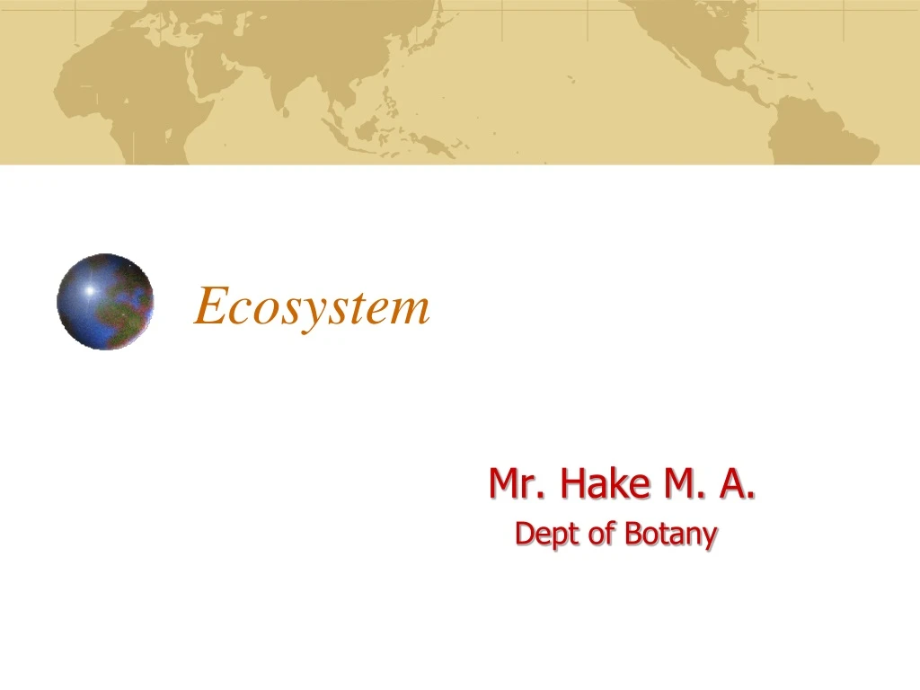 ecosystem