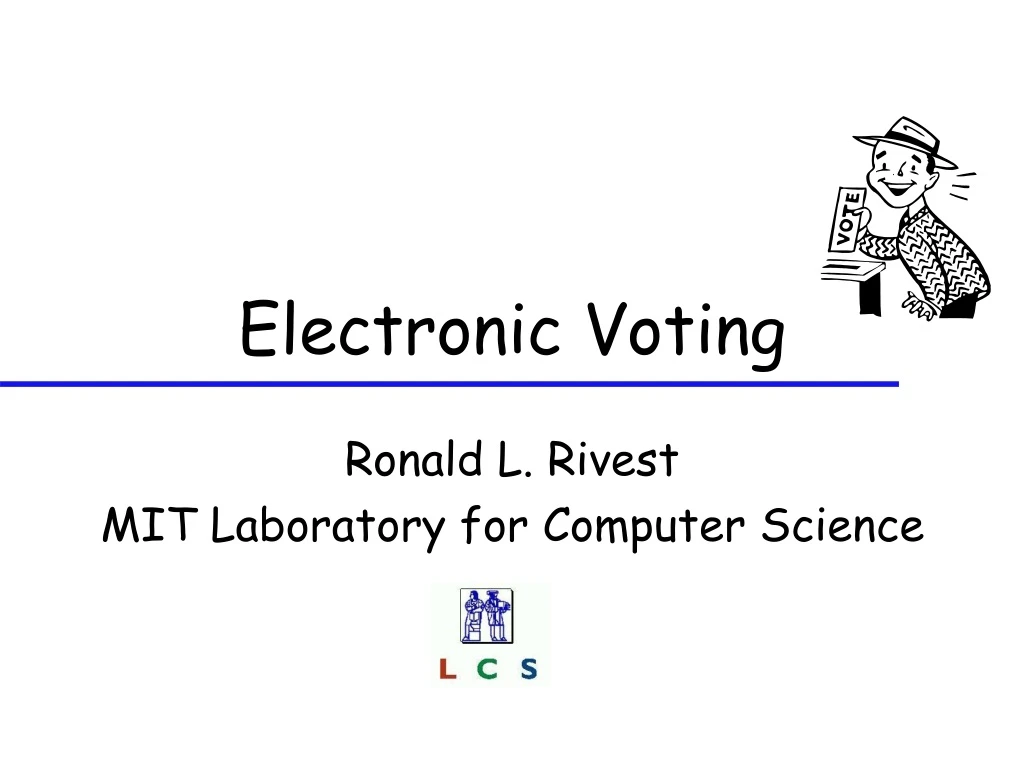 electronic voting