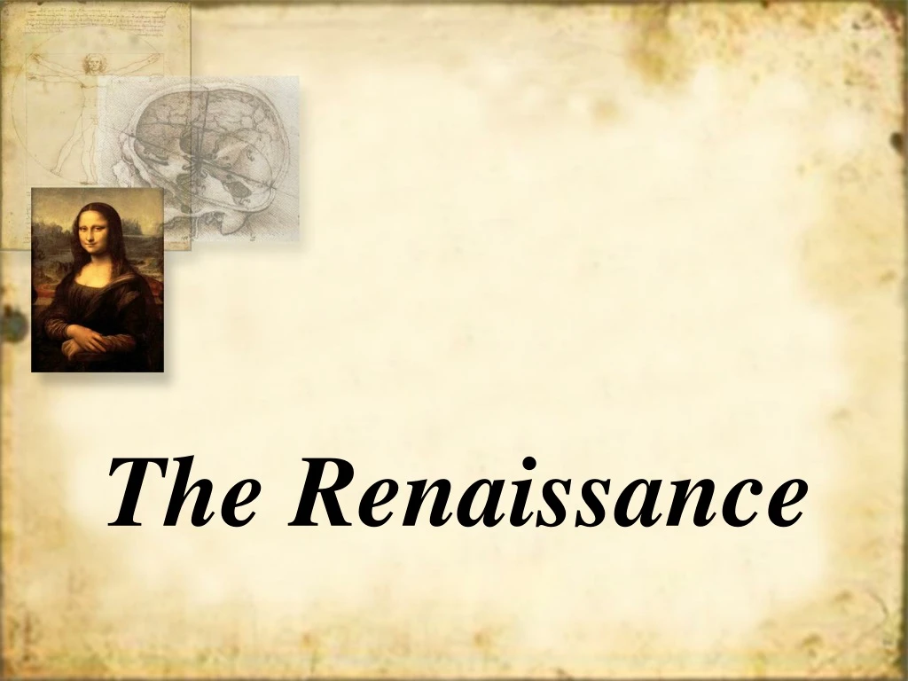 the renaissance