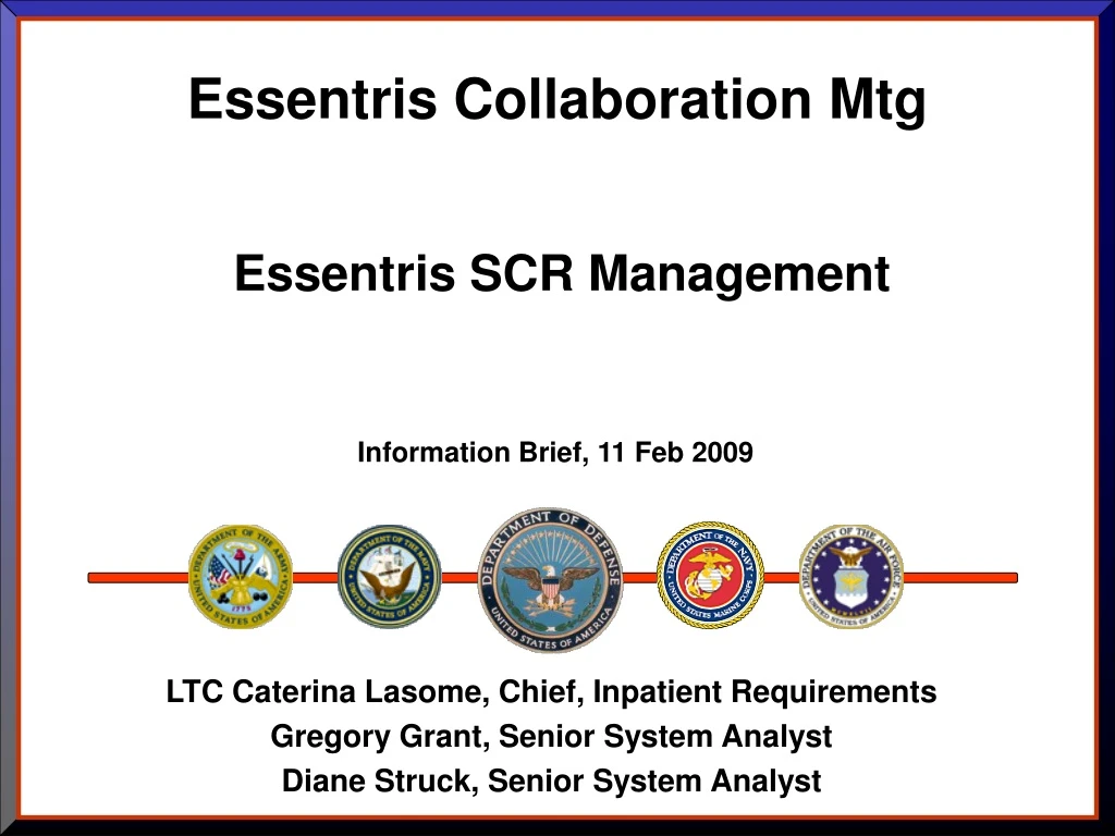 essentris collaboration mtg