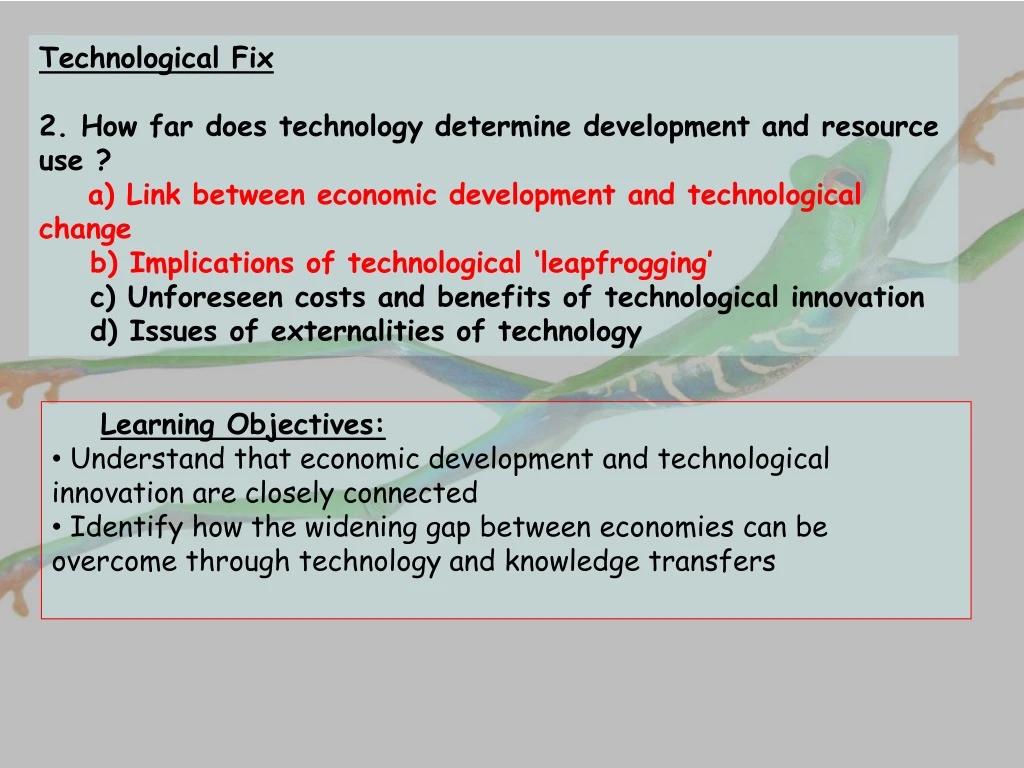 technological fix 2 how far does technology