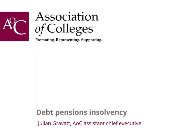 Debt pensions insolvency