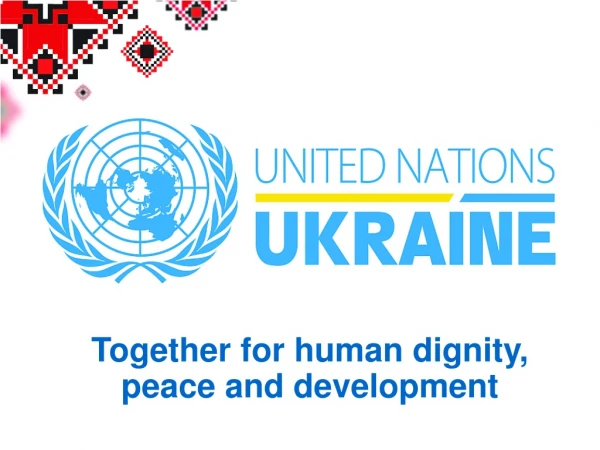 Together for human dignity, peace and development