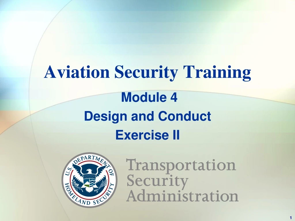 aviation security training