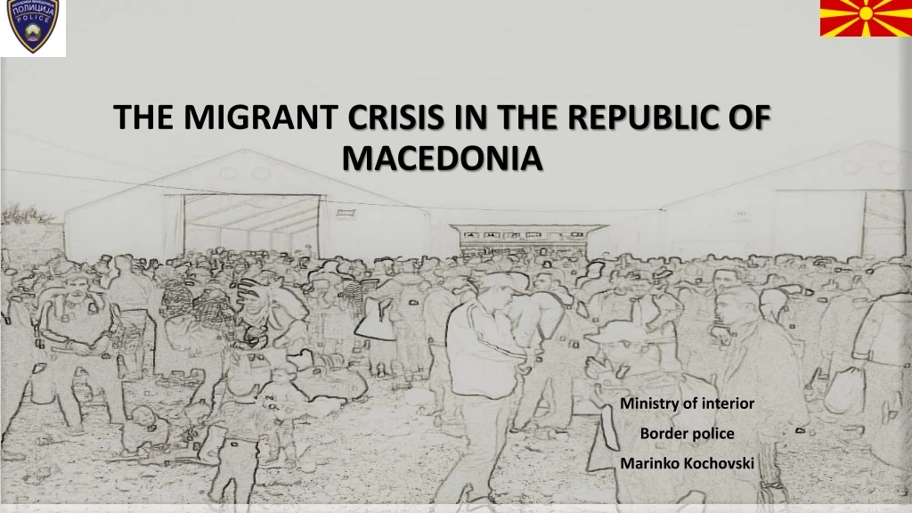 the migrant crisis in the republic of macedonia