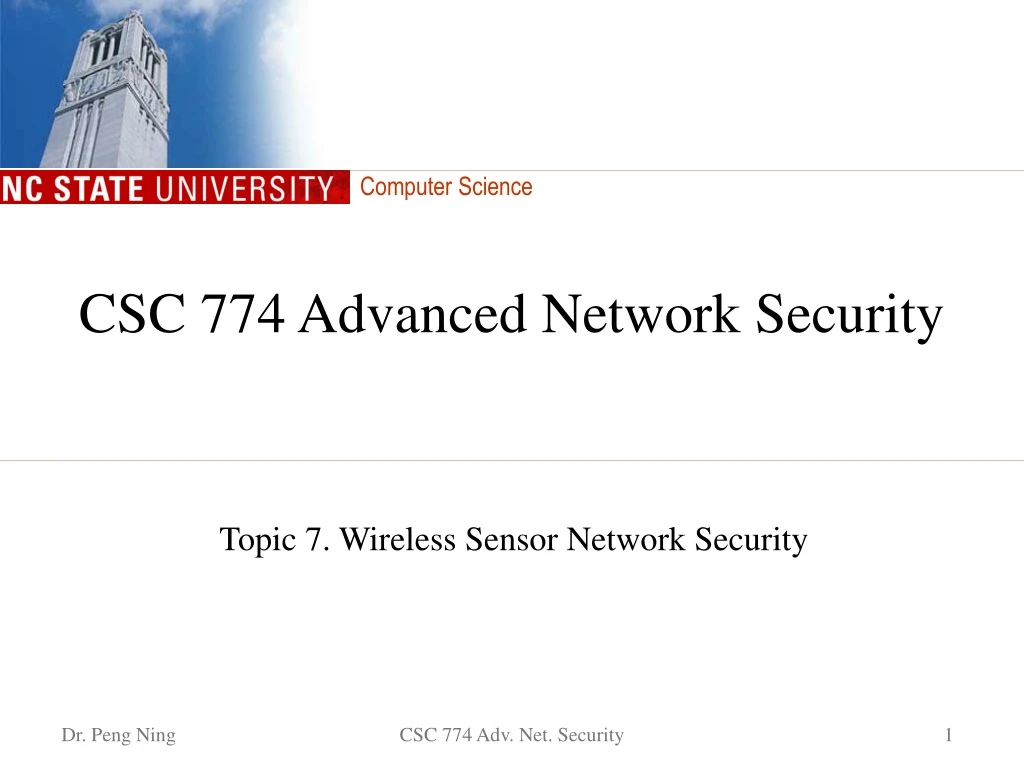 csc 774 advanced network security