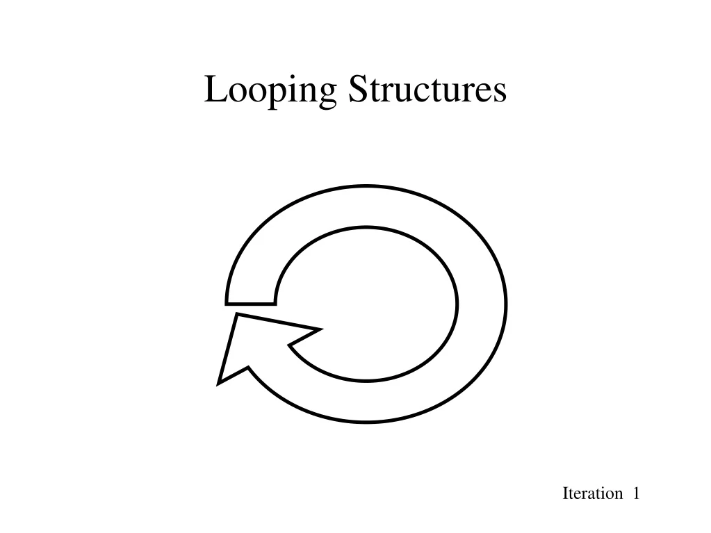 looping structures