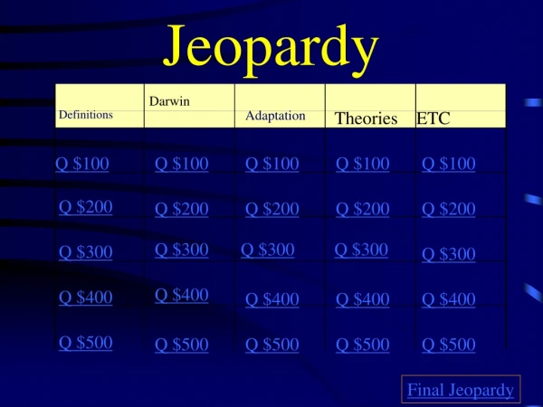 Jeopardy