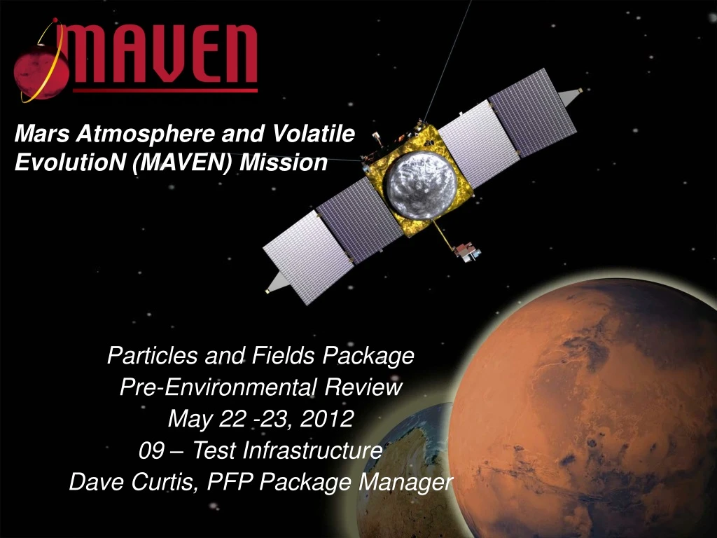 mars atmosphere and volatile evolution maven