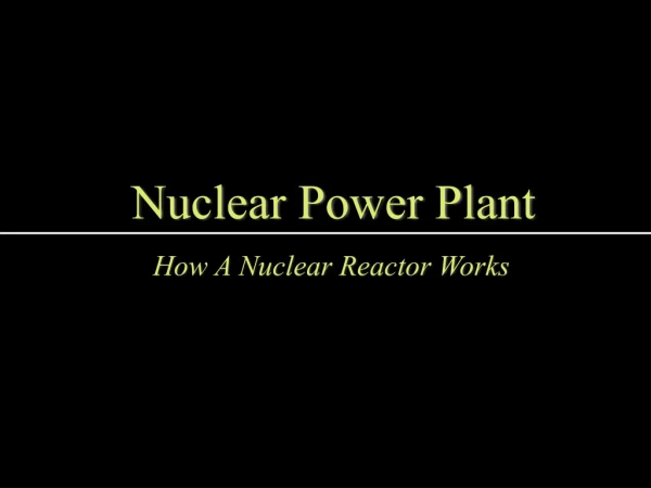 Nuclear Power Plant