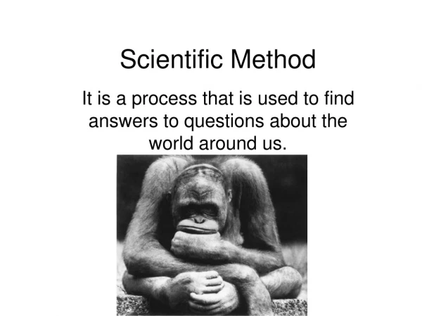 Scientific Method