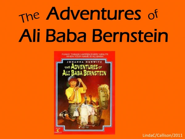 Adventures  Ali Baba Bernstein