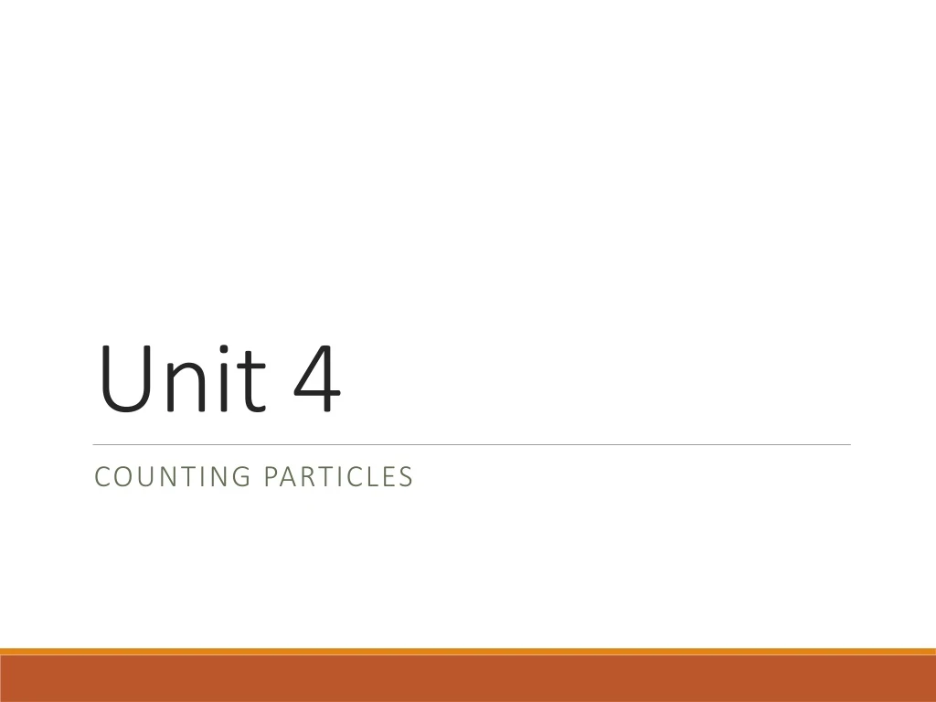 unit 4