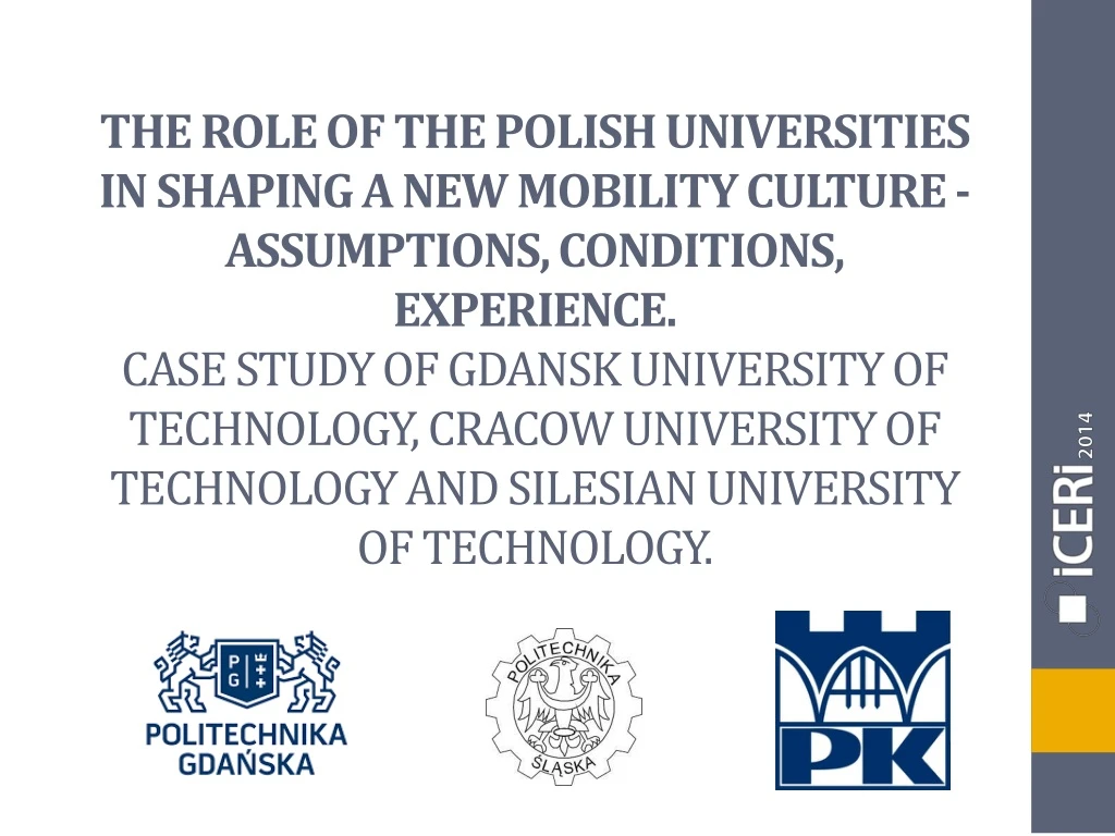 the role of the polish universities in shaping