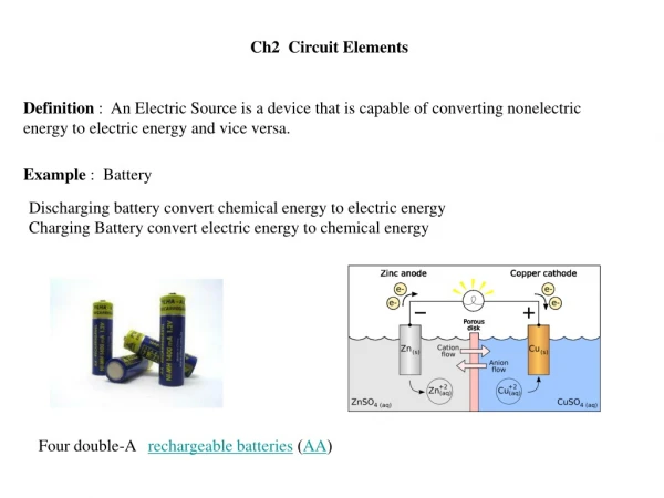 Ch2  Circuit Elements