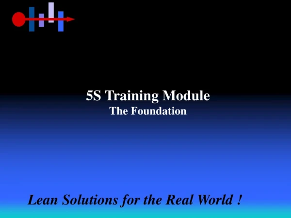 Lean Solutions for the Real World !