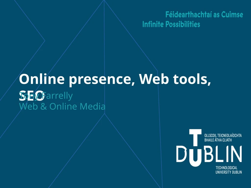 online presence web tools seo