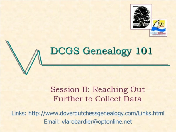 DCGS Genealogy 101