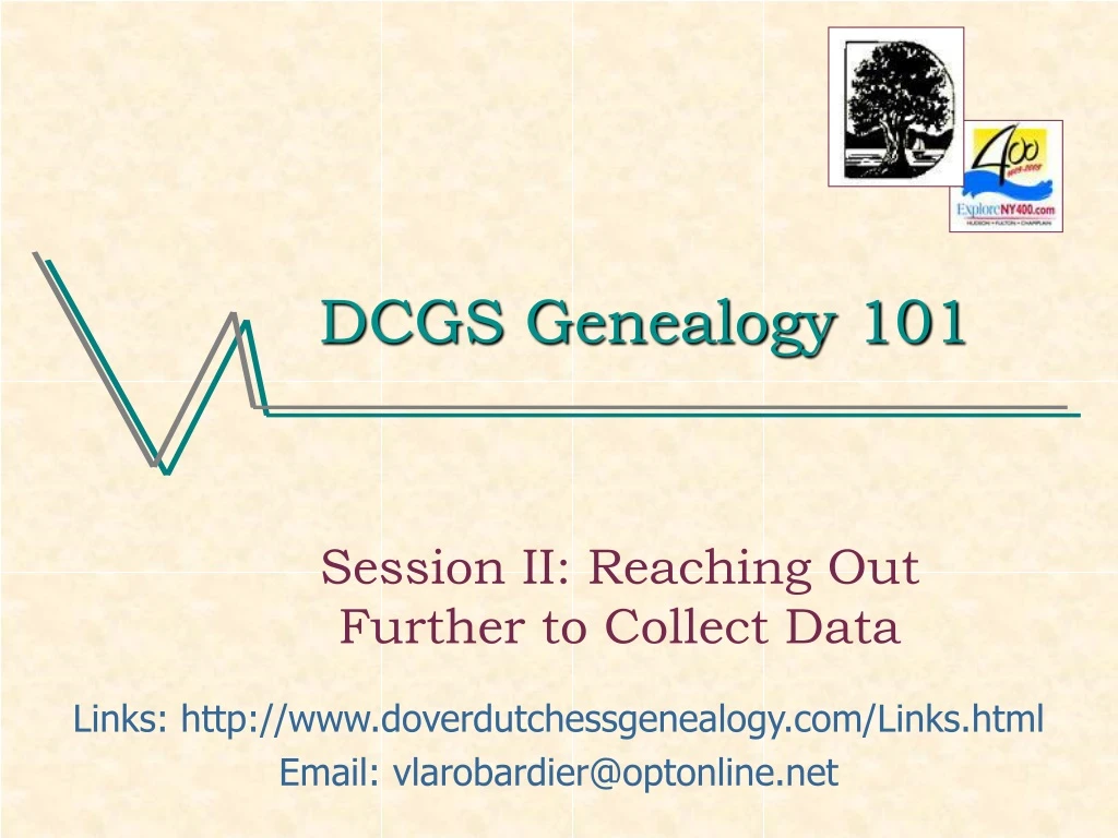 dcgs genealogy 101