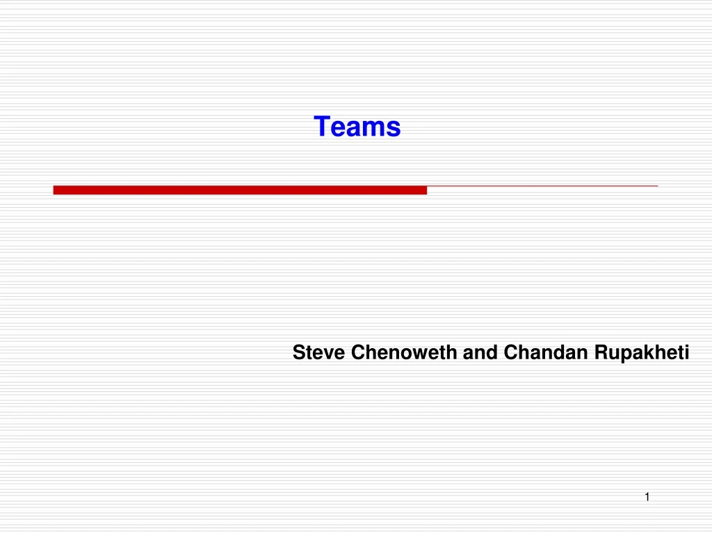 teams