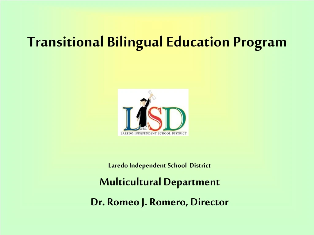 transitional bilingual education program