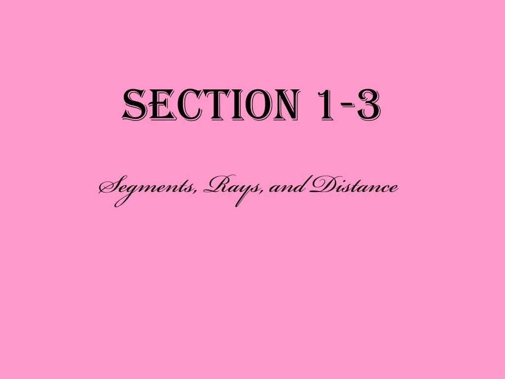 section 1 3