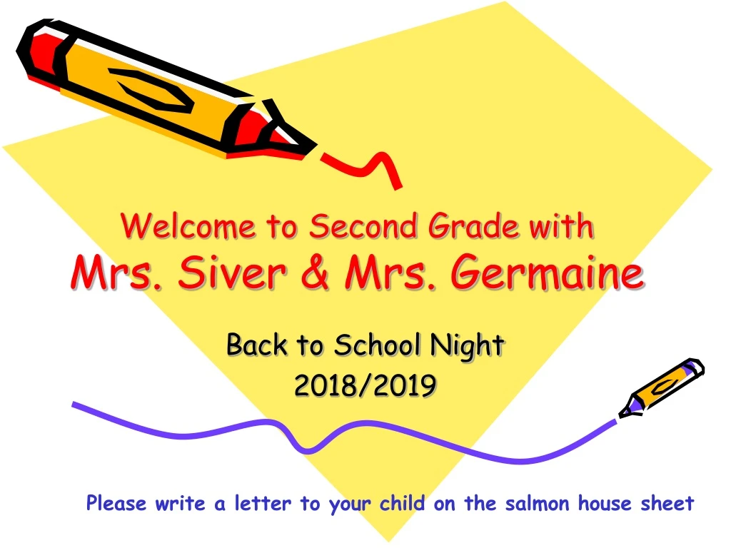 welcome to second grade with mrs siver