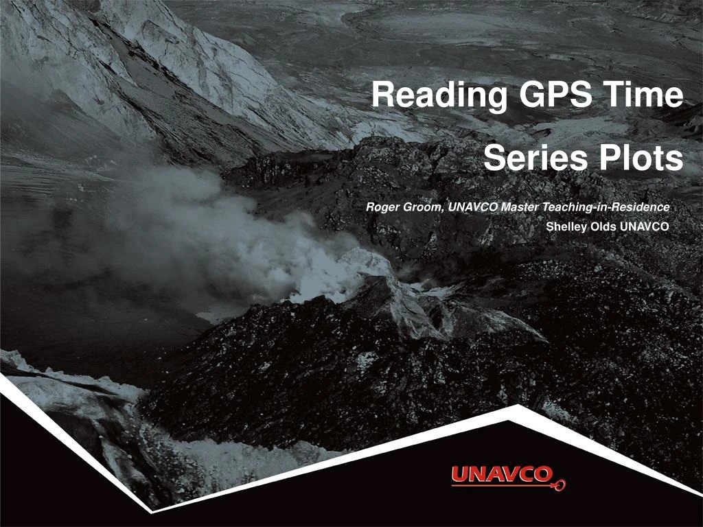 reading gps time series plots