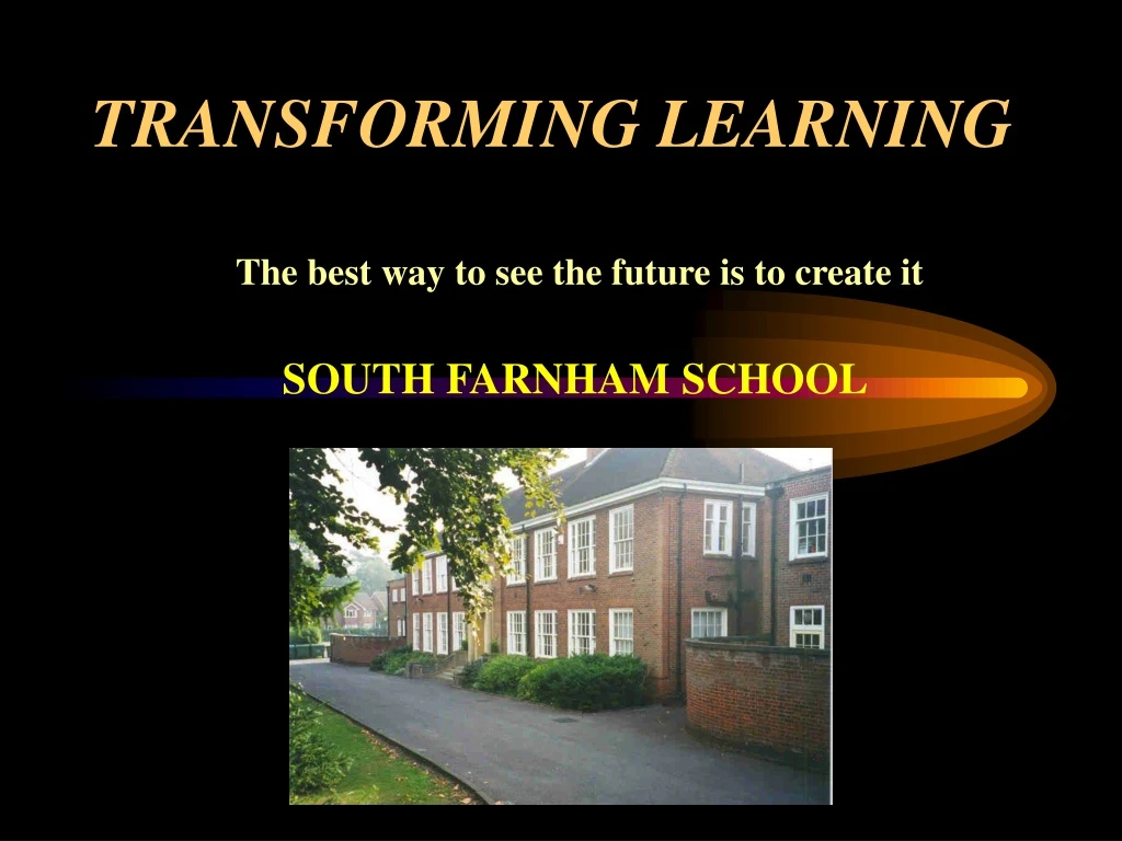 transforming learning