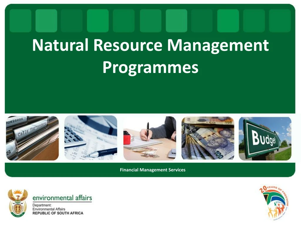 natural resource management programmes