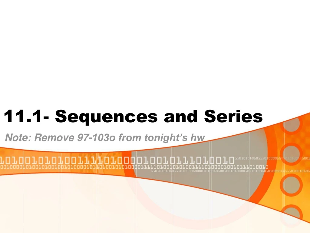 11 1 sequences and series