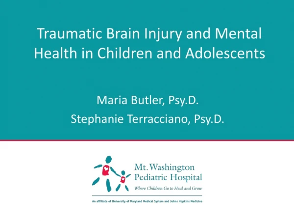 Traumatic Brain Injury and Mental Health in Children and Adolescents