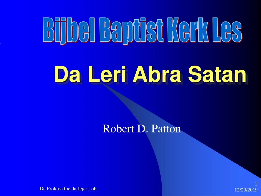 da leri abra satan